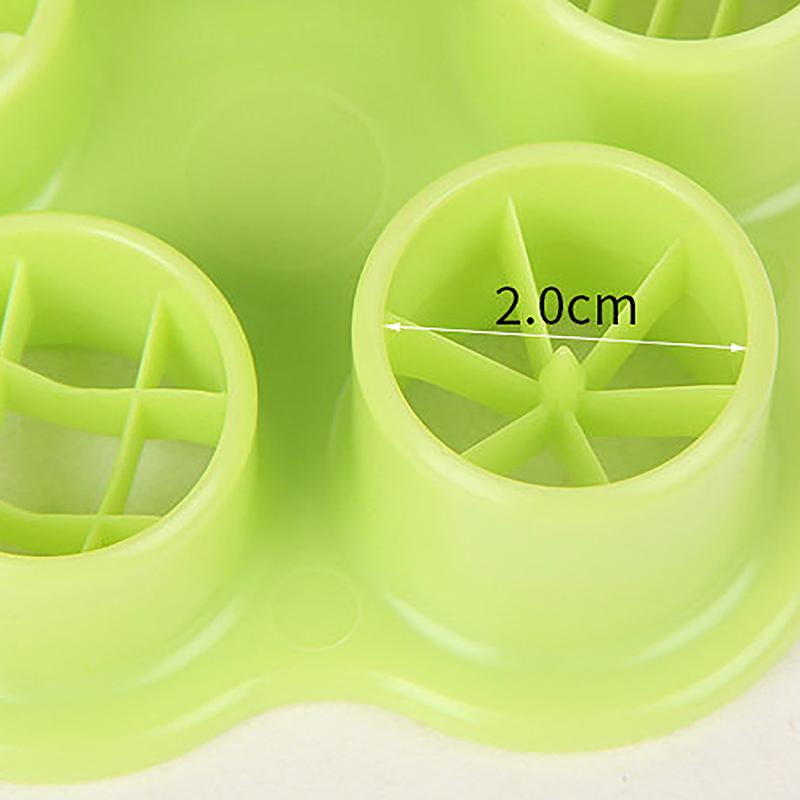 5 v 1 květina Krabí chobotnice Kráječ na šunku Klobásy Grilovací kráječ pro psy Kuchyně Vykrajovací forma Set forem Diy Bento Dekorace