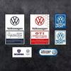 New JDM Static Car Head Glass Stickers For Volkswagen Golf MK6 MK7 Passat Polo T5 Magotan Touran Scirocco Decorative Emblem