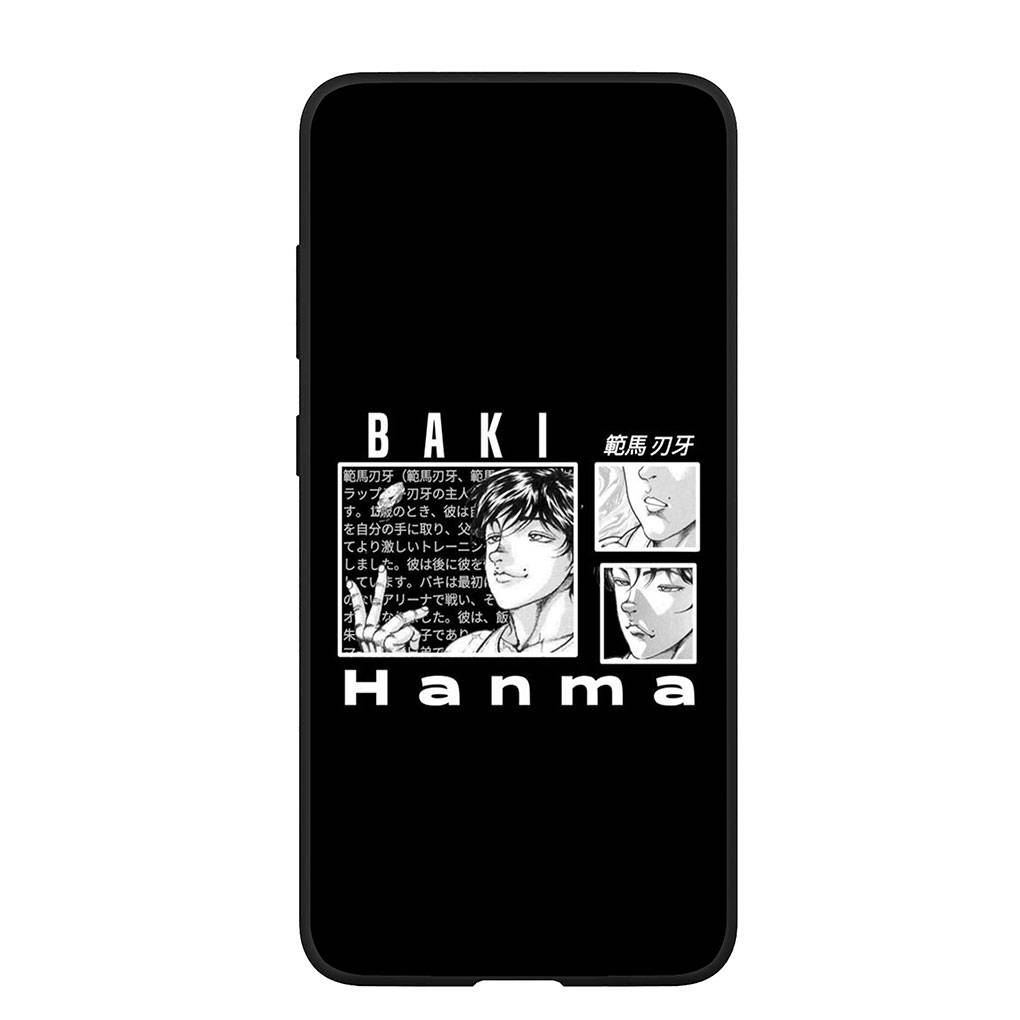 Pouzdro na telefon Samsung Galaxy S25 S24 S23 iPhone 16 15 Xiaomi Redmi Note 14 13 12 16E X 11 Pro Max OPPO Moto G54 13C 14C Huawei Anime Hanma Baki Cover