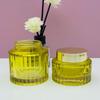 Premium Glass Bottle Set: 30g/50g Cream Jar, 30ml Lotion Pineapple Bottle, 100ml/120ml Toner Essence Bottle.