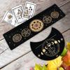 Moon Phases Altar Base Moon Shape Rectangle Cards Holder Witch Divinations Tool