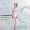 Girls' Summer Pajama Set - Lightweight Two-Piece Airy Homewear for Medium and Large Kids
