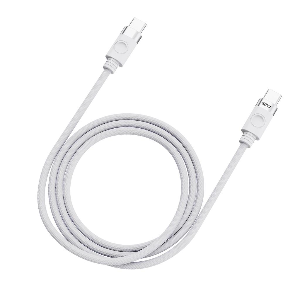 Kabel Orico Cdx 60W 3A Power Delivery Usb-C - Usb-C 1M - Biały