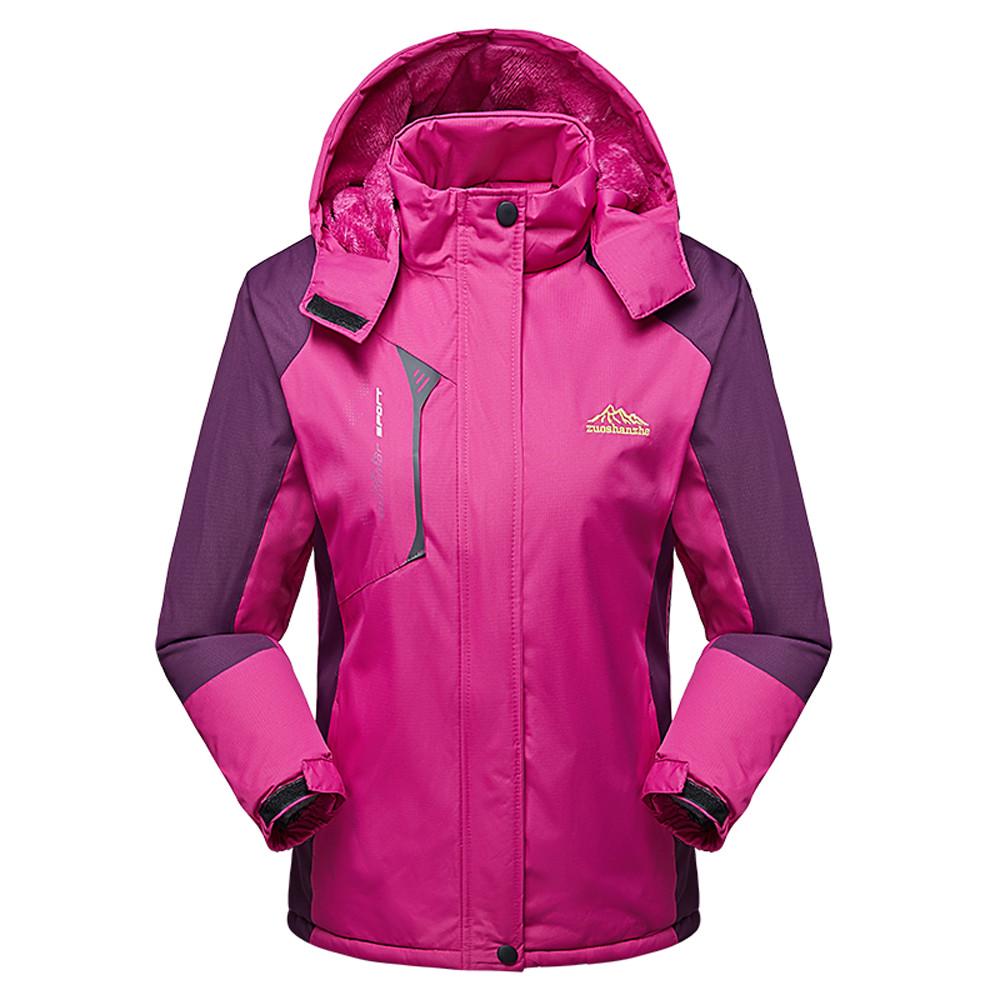 Buy Women's Winter Casual Long Cotton Padded Velvet Thickened Outdoor