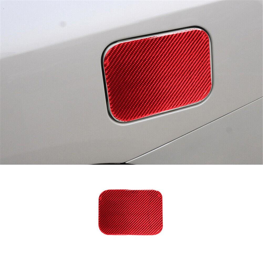 Внешняя накладка на топливный бак из красного углеродного волокна для Toyota Highlander 2008-2013