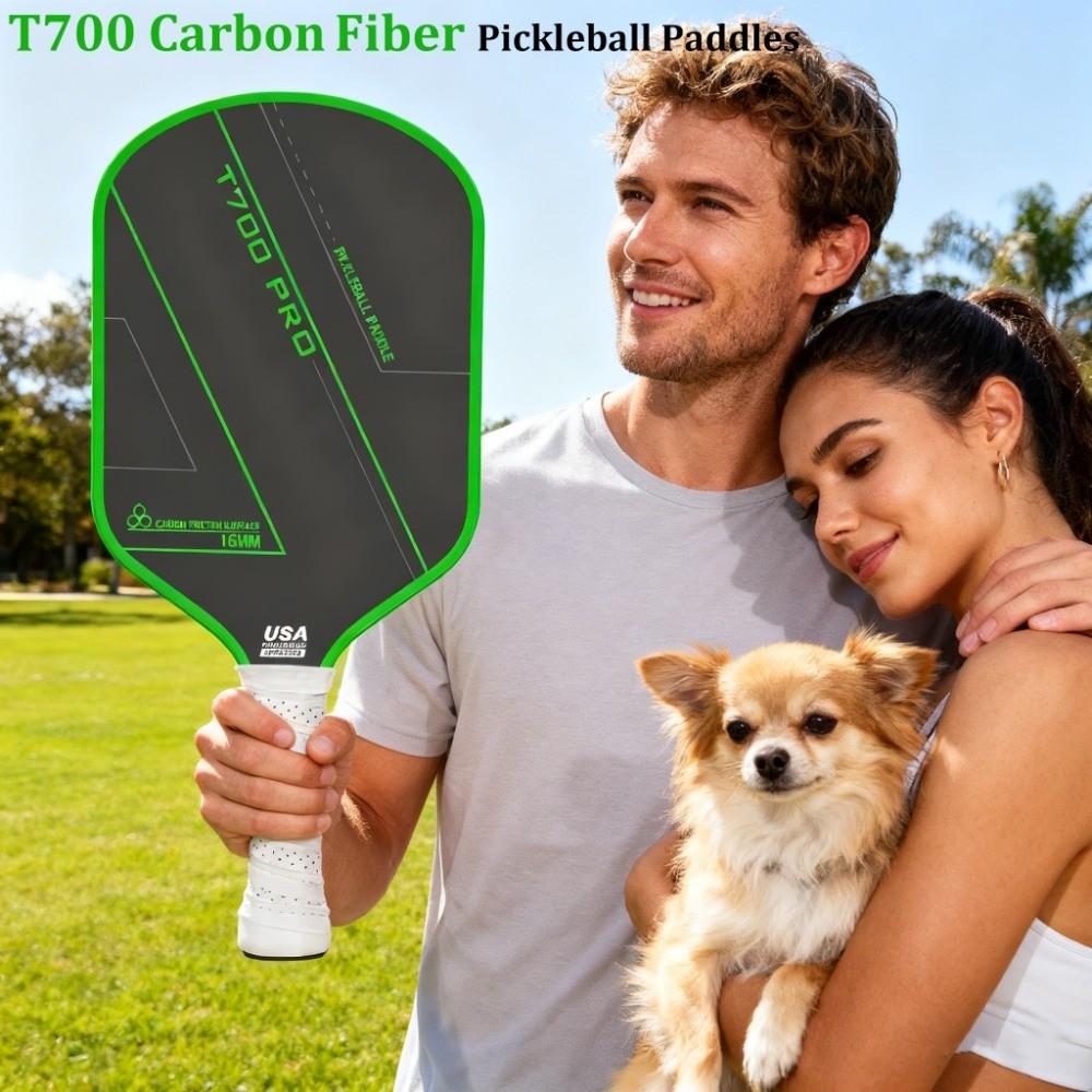 Carbon Fiber Pickleball Paddles T700 PRO Professional Game Supplies Pickleball Rackets  for Kids