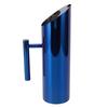304 Stainless Steel Water Pitcher Jug 1.5L Modern Pitcher with Handle Beverage Container for Iced Hot Tea Juice Coffee