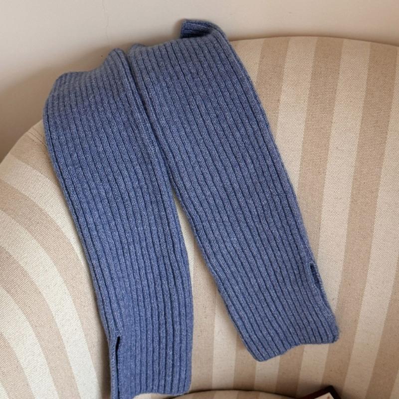 Acrylic Leg Warmers for Women Warm Soft Lightweight Long Socks Cold Weather Indoor Outdoor Activities