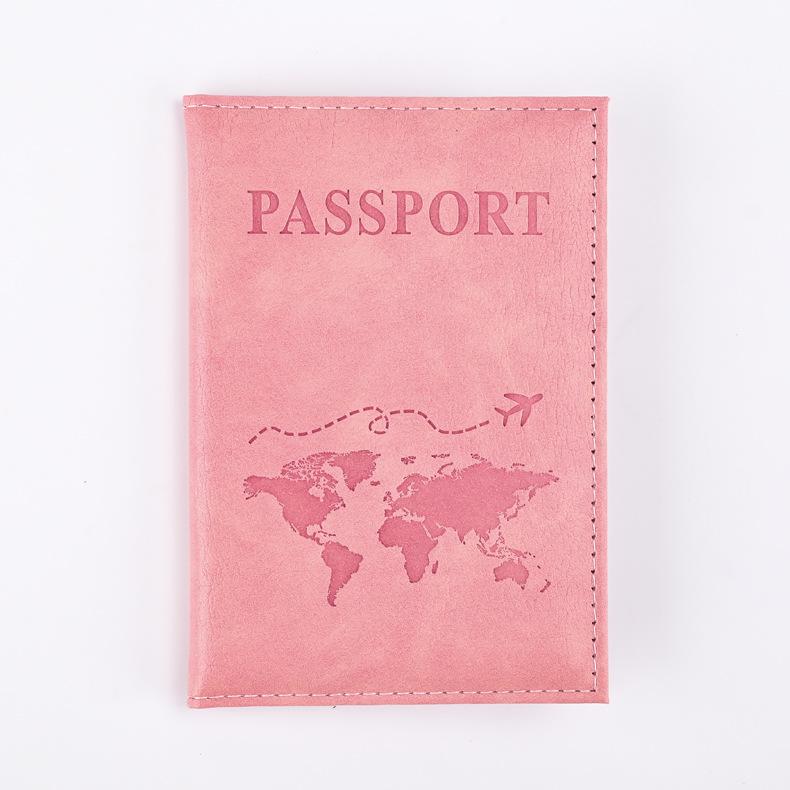2024 Color-Changing 66-Pattern PU Passport and Ticket Holder