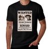 Unisexs Cotton Tshirt Butch Cassidy And The Sundance Kid Wanted Print Western Style Casual Tee