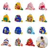 Cute Cartoon Print Nylon Children's Backpack For Boys And Girls Lightweight And Theft-proof