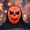 Halloweenské rekvizity dýňové hlavy, Strašidelné, Doplňky na kostýmovou párty, na maškarní