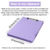 Portable A4 Office Accessories Care Folder, Plastic File Box, Clipboard with Storage File Box Organizer Folder