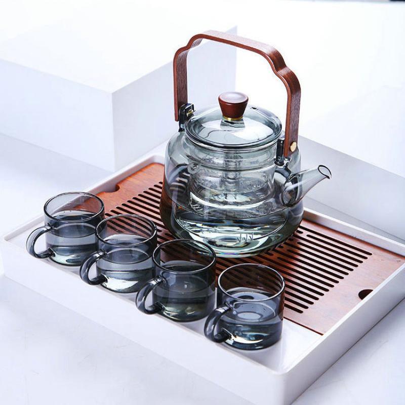 Hanyou High Borosilicate Glass Teapot Set