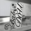 Creative and Stylish Phone Case for iPhone 16 15 14 13 12 11 Pro/ Max/Plus Anti-fingerprint Shock-proof Back Cover
