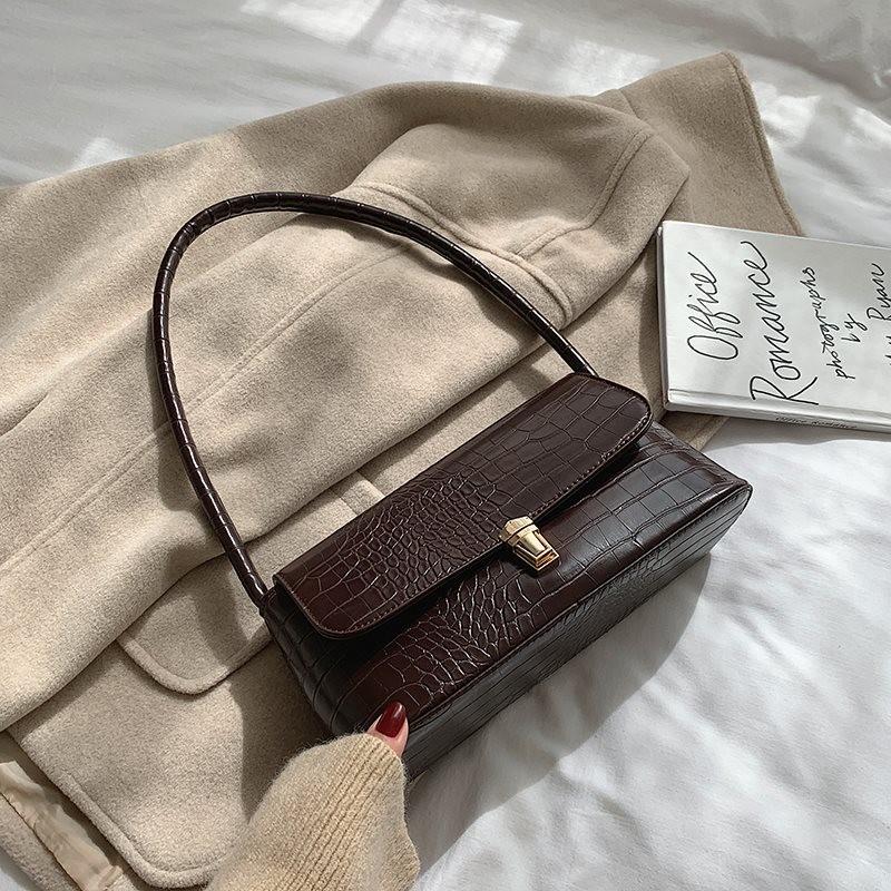 Stylish Versatile Crossbody Bag In Chic Black Brown Red And Tan Colors For Everyday Use