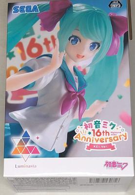 SEGA Hatsune Miku Series Luminasta Hatsune Miku 16th Anniversary KEI Ver.