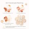 Wooden Newborn Growth Commemorative Card Infant Birth Month Recording Card  Photography Accessories