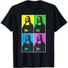 Mona Lisa Leonardo Da Vinci Pop Art Graphic T-Shirt
