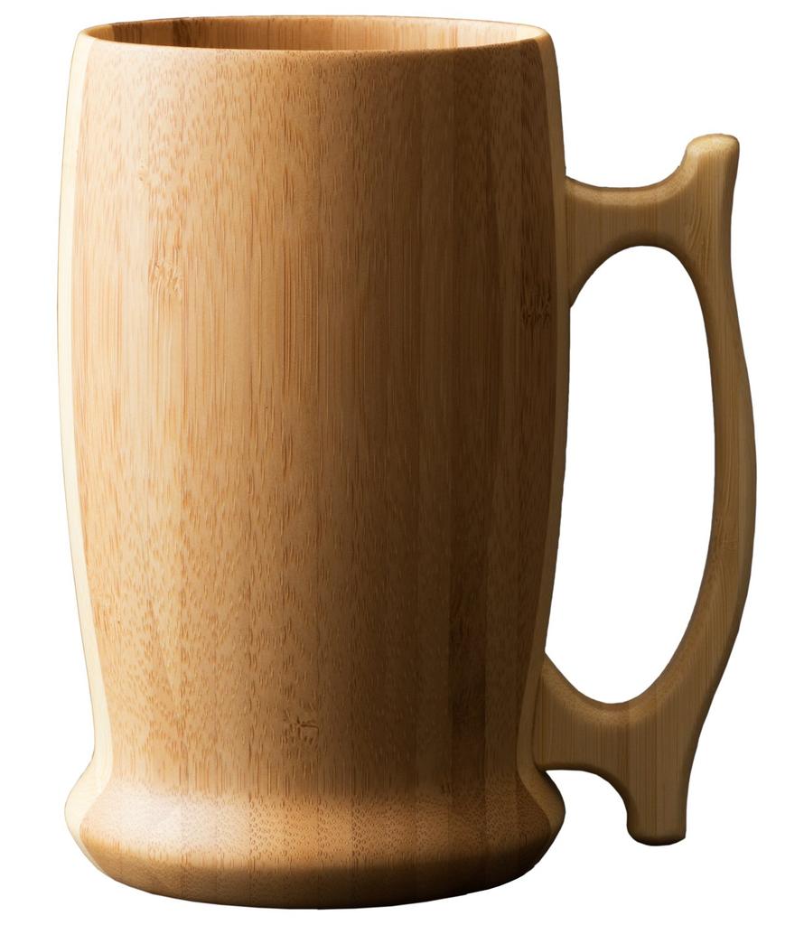 RIVERET RV-204B Beer Mug, 500ml, Dishwasher Safe, Brown