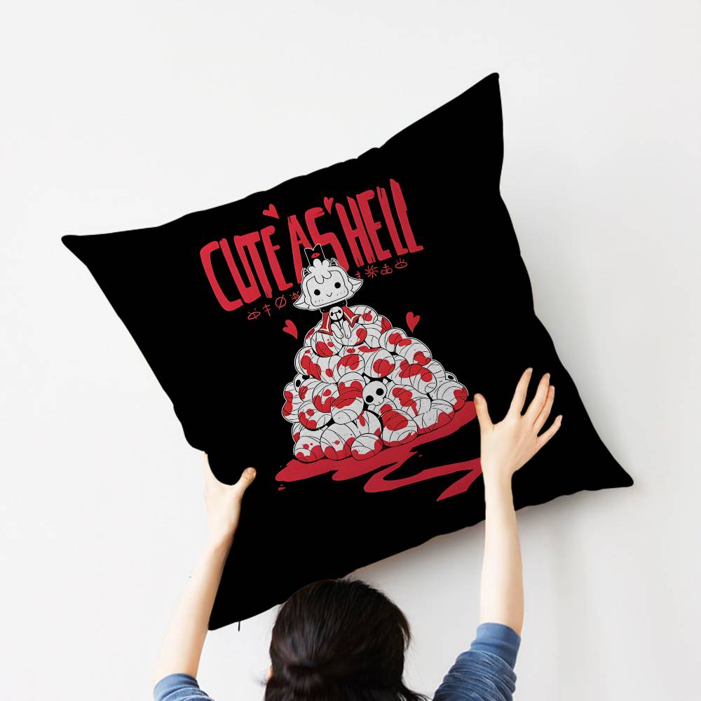 Popular Game C-Cult Of The L-Lamb Cushion Cover Pillowcase Upholstery Sofa Throw Pillow Home Decor Pillowcas