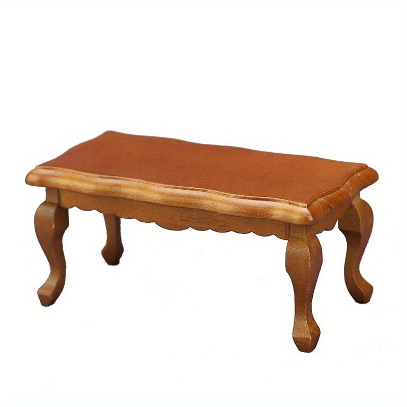 

Миниатюрная мебель, чайный столик, журнальный столик, декор кукольного дома, куклы, моделирование домашнего микропейзажа, украшение