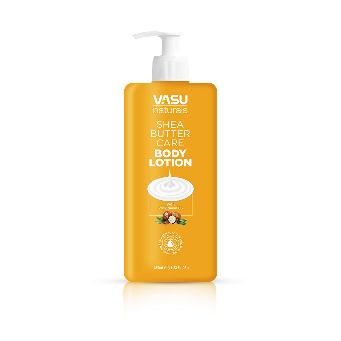 

Vasu Naturals Shea Butter Care Body Lotion With Pro-Vitamin B5 For Ultra Nourishing Protecting Skin