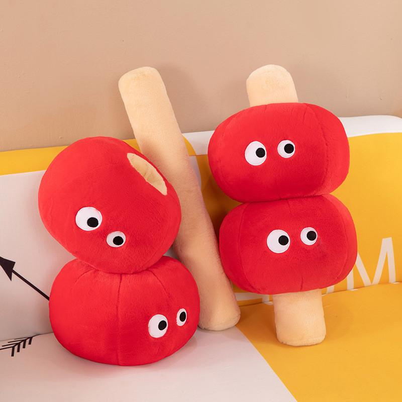 Candy Plush Toy Pillow Cushion Birthday Gift Warm Hands Decoration Hawthorn