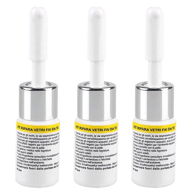 Auto Windshield Crack Repair Fluid Glass Scratch Repair Kit DIY Upgrade Auto Glass Repair Fluid Window Crack Removal Tool