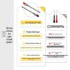 Sonde cu ac de perforare pentru tester de circuit auto