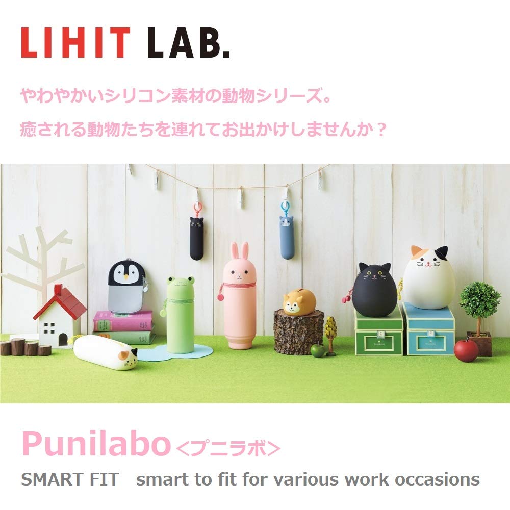 LIHIT LAB Kuroneko Pass Pouch Pass Case A7784-3