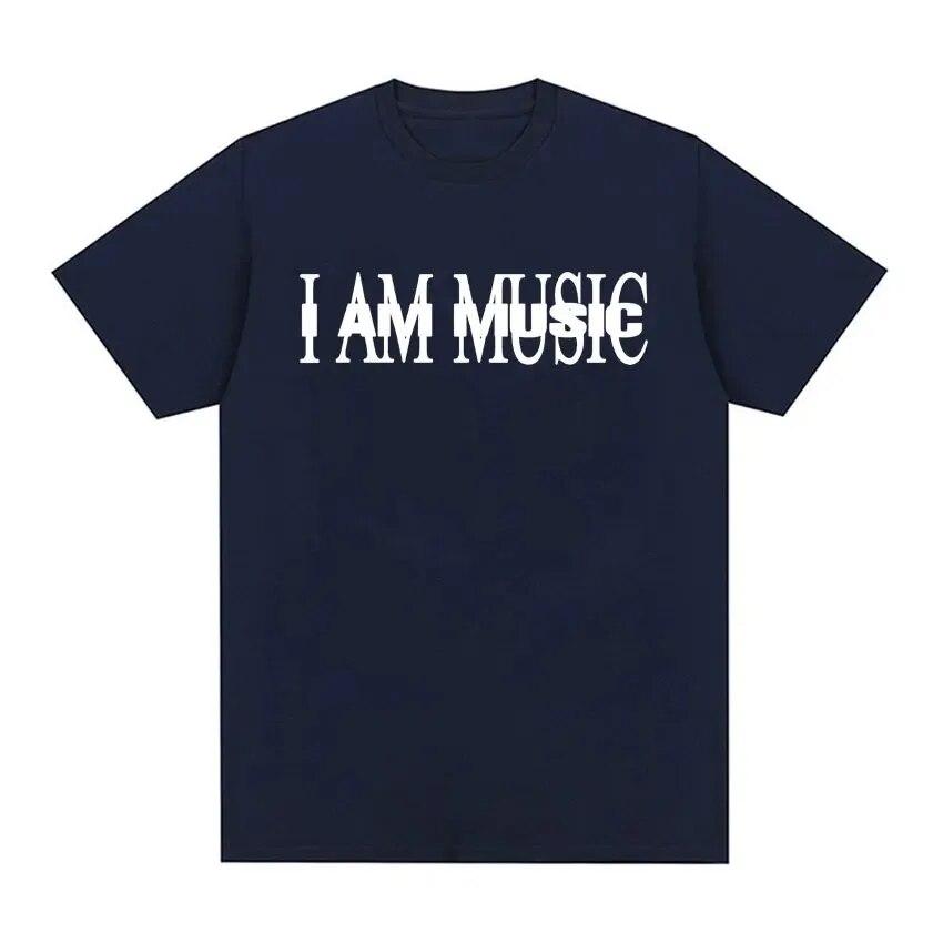Playboi Carti I Am Music Album Print T-Shirt Y2K Meme Opium Ken Carson Destroy Lonely T Shirts Unisex Dámská Móda Vintage Tričko