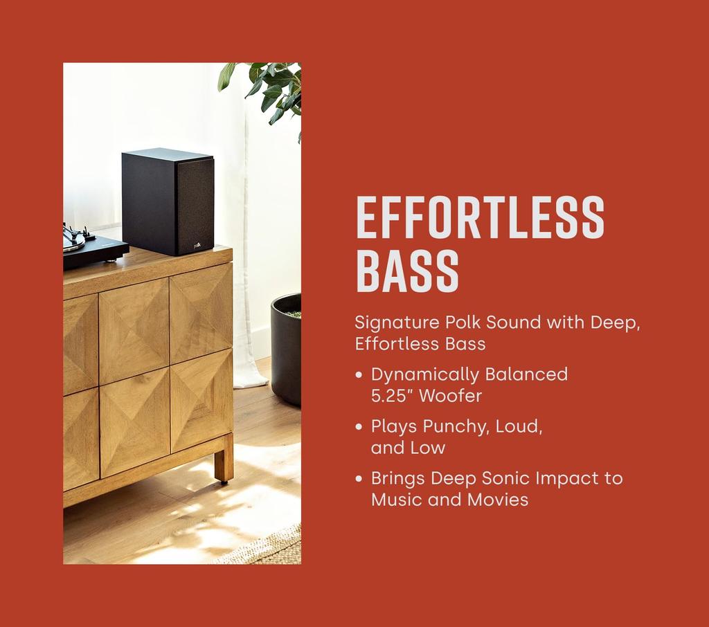 POLK AUDIO Monitor XT Series Compact Bookshelf Speaker Matte Black MXT15 Set of (1 2)