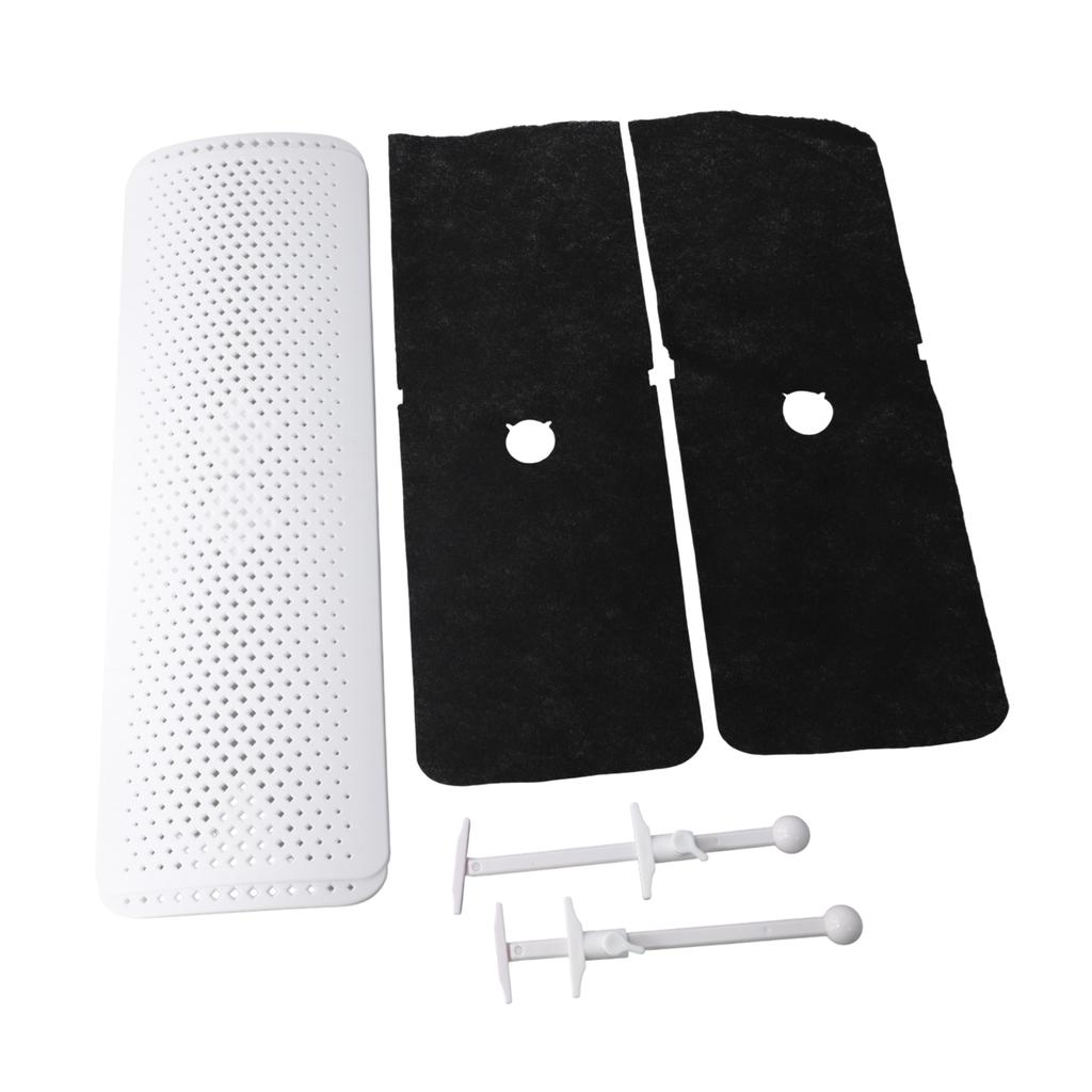 1pc Central Air Conditioning Windshield Air Deflector PP Anti-Direct Blowing Adjustable AC Air Deflector For Home Ceiling
