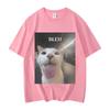 Bleh Funny Cat Meme Graphic T Shirts Women Clothing High Street Fashion Trend T-shirts Summer Casual Short Sleeve T-shirt