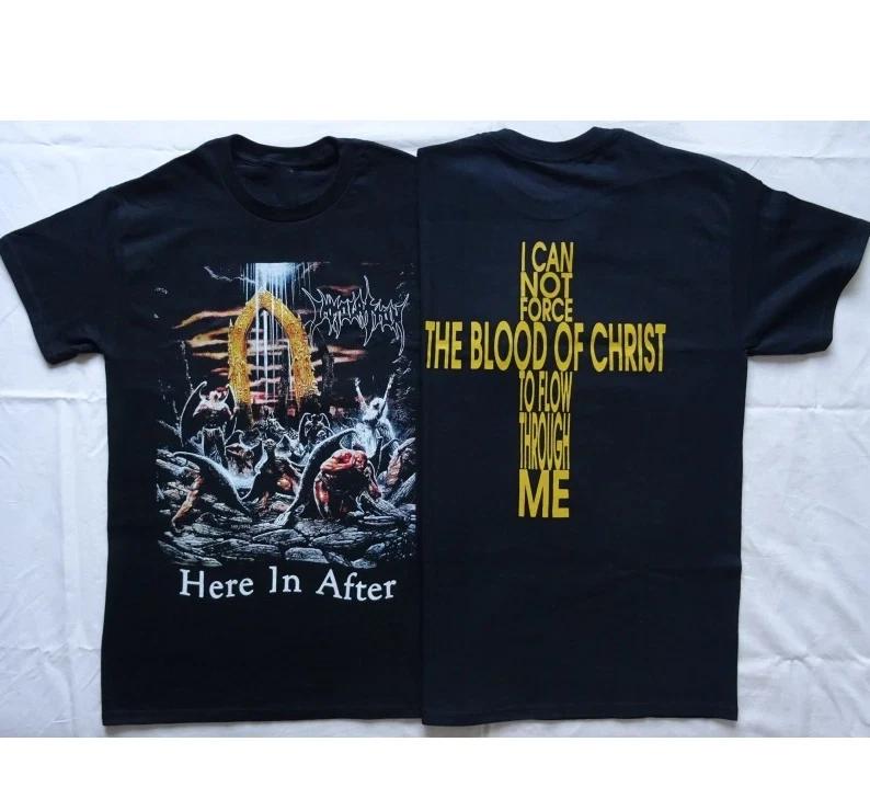 

Double Sided Immolation Here In After T-T-Shirt All Size S To 5XL S