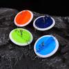 Luminous Trolling Diver Disc Connector with White Bottom Adjustable Stable for Fishing Angling Bass Mandarin Various Fishes