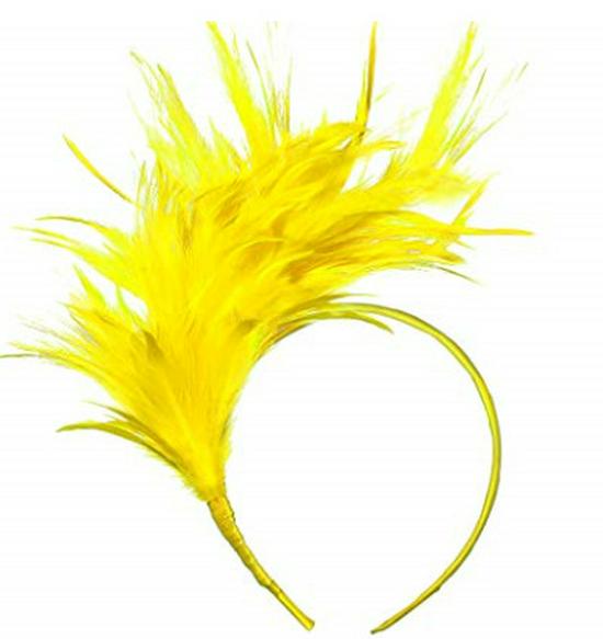 Halloween Colorful Feather Headdress Headband