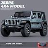 1:32 Jeep Wrangler Rubicon Off-road car Alloy Model Car Toy Diecasts Metal Casting Sound and Light Car Toys For Children Vehicle ALR1