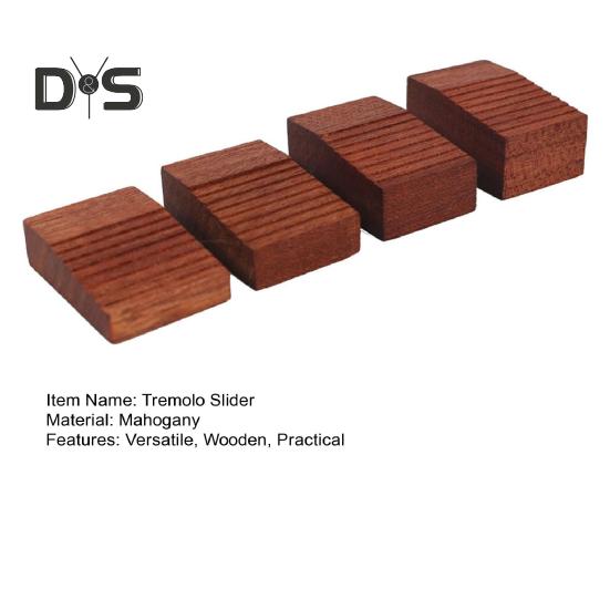Set di 4 Blocchi di Legno per Setup Tremolo Galleggiante per Chitarra Elettrica, Slider Tremolo, Cunei Tremolo per Chitarra Elettrica