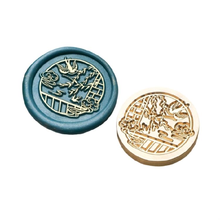 Butterfly Wax Seal Stamp Brass Head Animal Series Sealing Waxed Stamp for Photo Invitation Card Scrapbooking Decoration