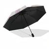 1PC Mermaid Tail Ocean Life Umbrella-8-Rib Reinforced Portable Folding Travel Suitable for All Seasons Outdoor Daily -Z0477