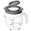 KADAX Bol de Cocina Para mezclar Batir Jarra Recipiente Con medida 2L