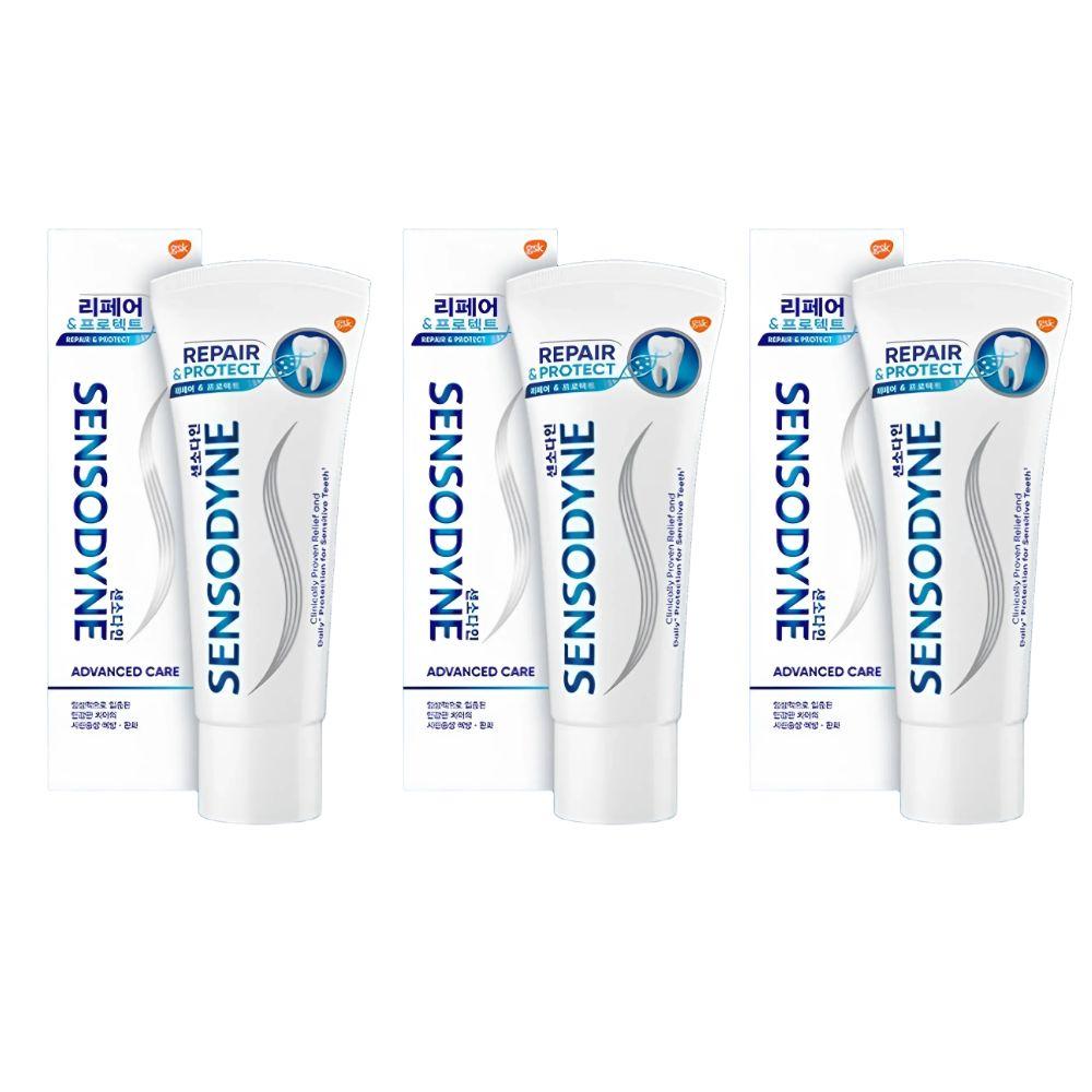 SENSODYNE Repair & Protect Toothpaste 100g x3 Set Advanced Sensitive Teeth Repair Care