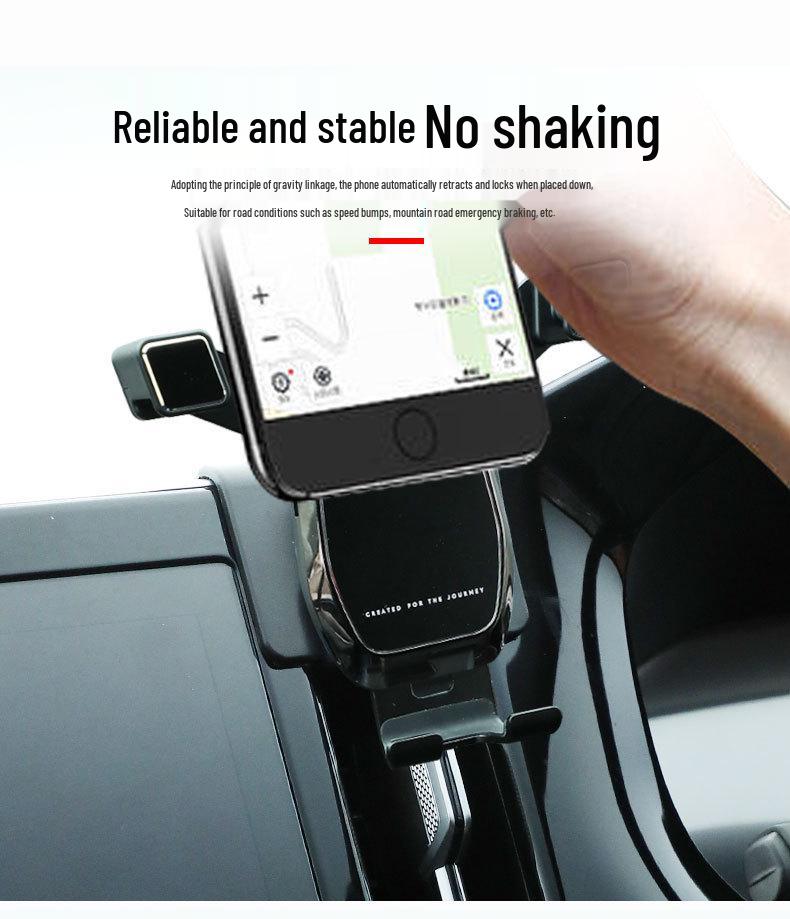 Baoyun RM5/RC-5 Car Phone Holder with Wireless Charging & Navigation for 19-21 Models