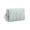 Tomtoc Fluffy Gadget Pouch Small Item Holder Travel Lightweight Quilting Bag Cute Womens Cosmetic Convenience Goods