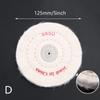 3/4/5/6/7/8" Wheels Buffing Polishing Wheel Cotton Lint Cloth Buffing Wheel Gold Silver Jewelry Mirror Polishing Wheel Flannelette