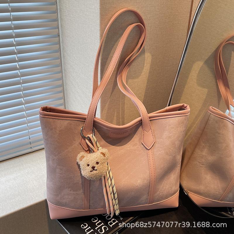 Underarm Large Capacity Tote Bag Women 2025 Korean Version Niche Design Trendy Fashion Shoulder Bag Casual Versatile Underarm Bag