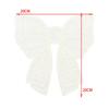 Stylish Bowknot Wool Embroidered Beaded Applique Corsage Flower Collar