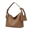 Lychee Shoulder Women's Bag Large Capacity Messenger Tote Bag Mommy Bag Dumpling Fashion Simple Shopping Bag